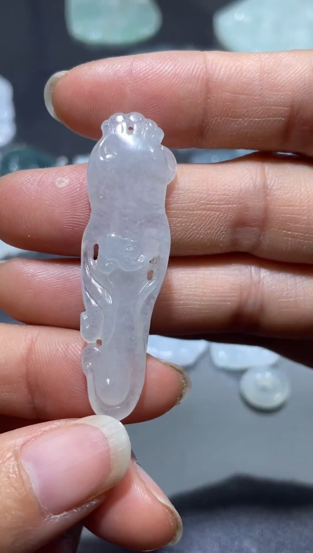 吊坠(不含链)未镶嵌翡翠天然翡翠1