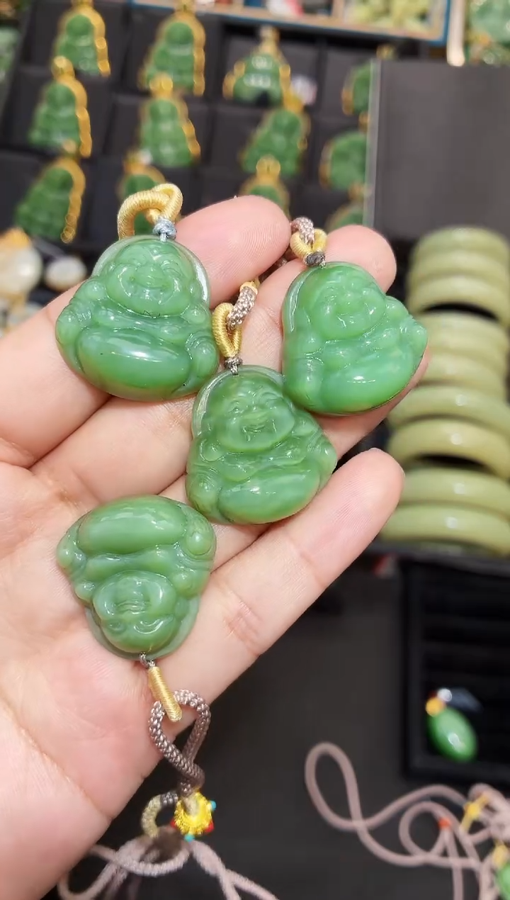 颈饰未镶嵌和田玉28多样性发一