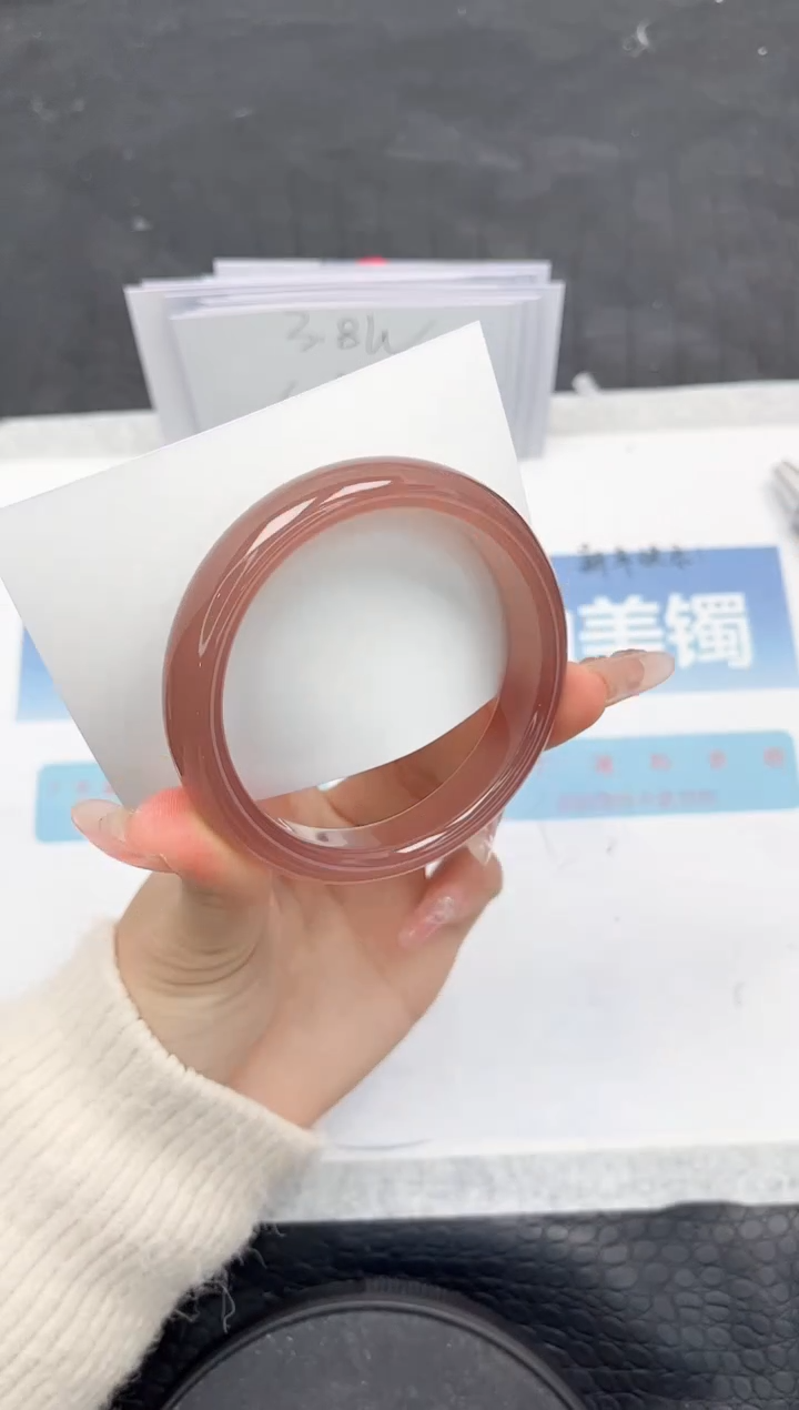 【闪购商品】石英质玉手镯未镶嵌Y317-60