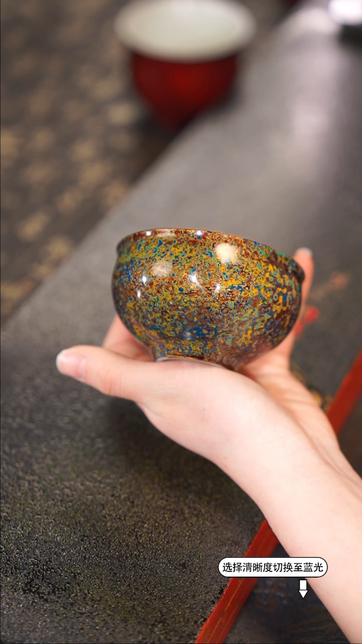 【闪购商品】年末福利8.8折敦煌系列大漆繁花主人杯