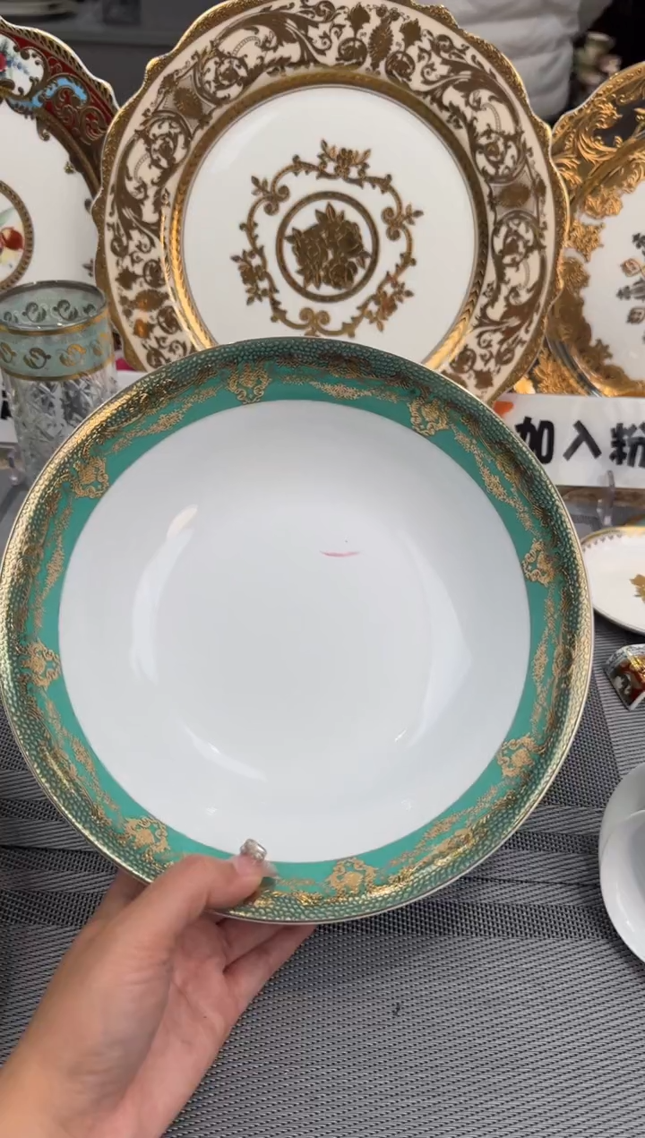 【闪购商品】瓷片9英寸汤碗福利款微瑕