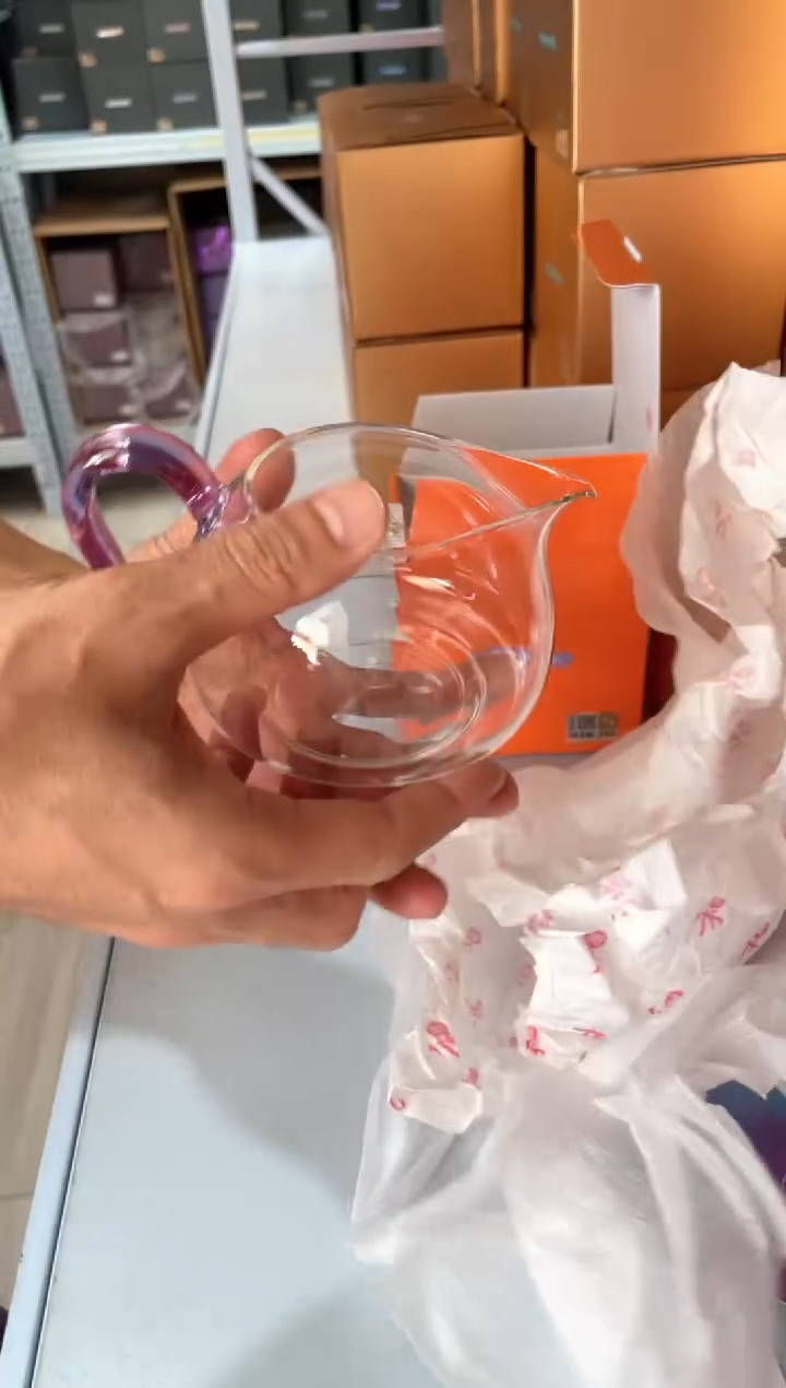 淡然浅紫公道杯    