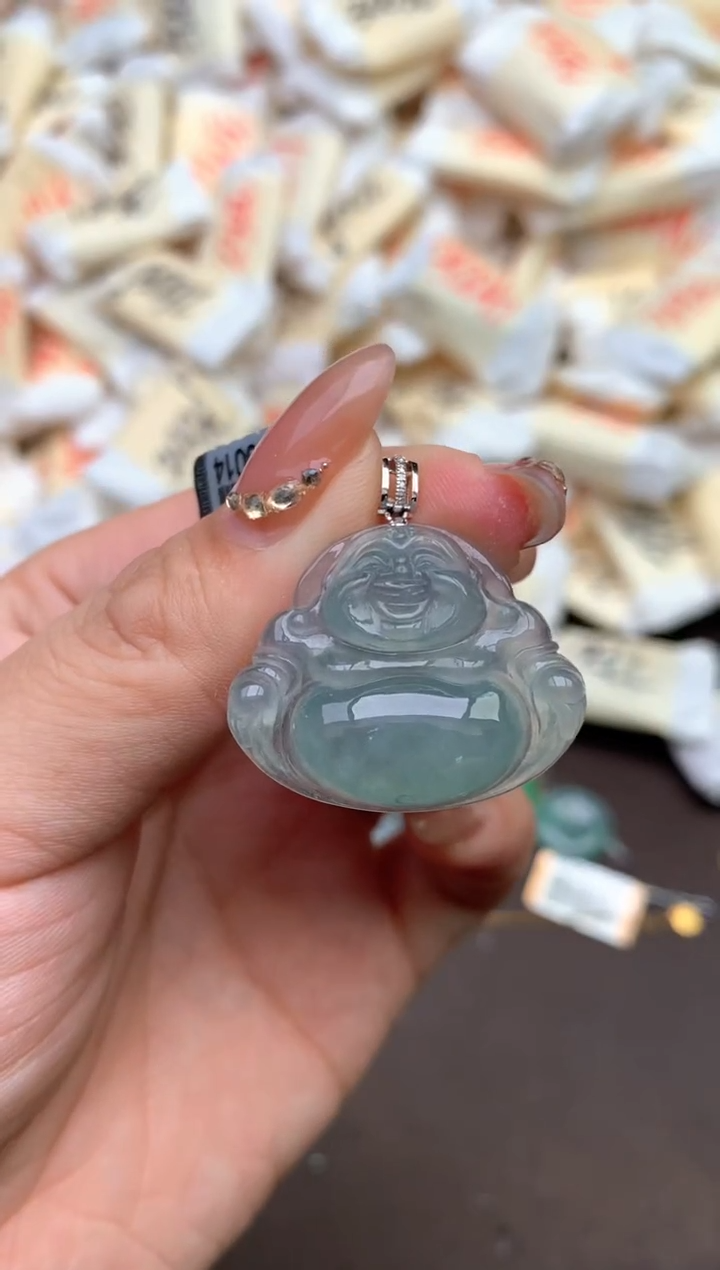 【闪购商品】翡翠颈饰18K金镶嵌  —