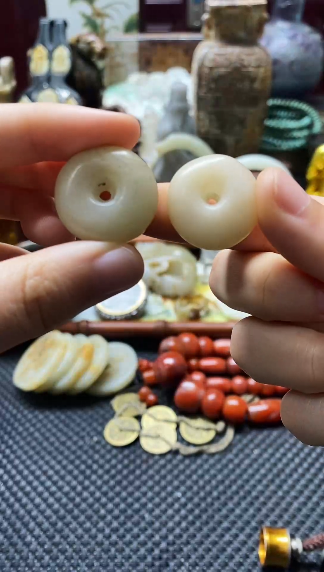 未镶嵌和田玉挂件满2