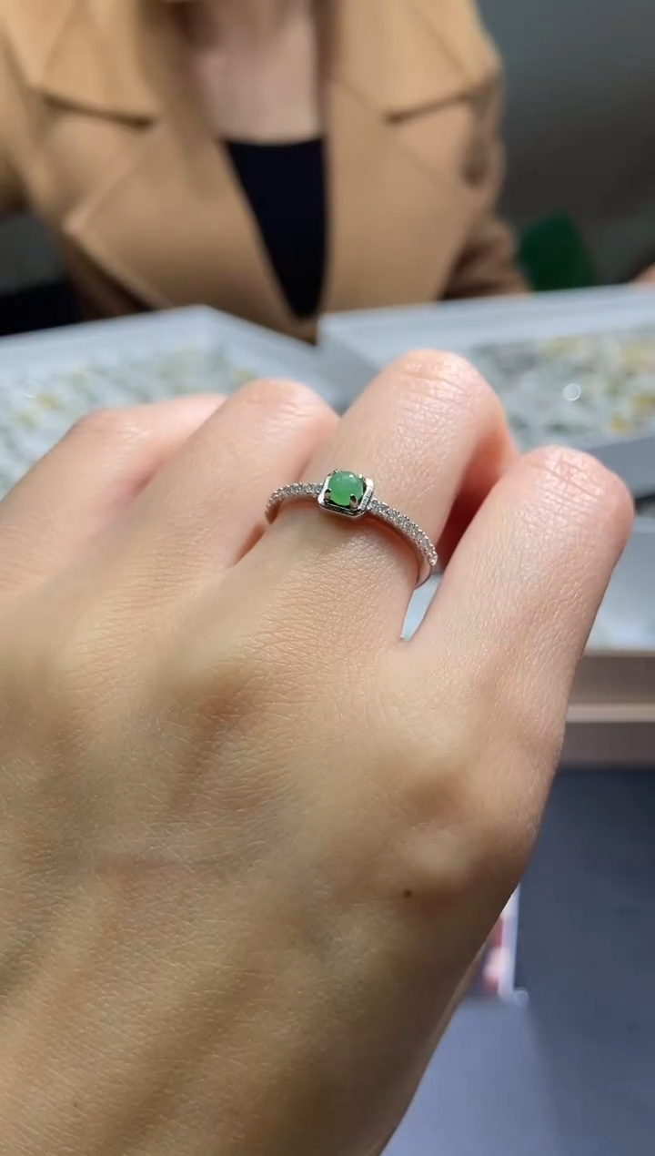 【闪购商品】定制翡翠未镶嵌天然翡翠A货137