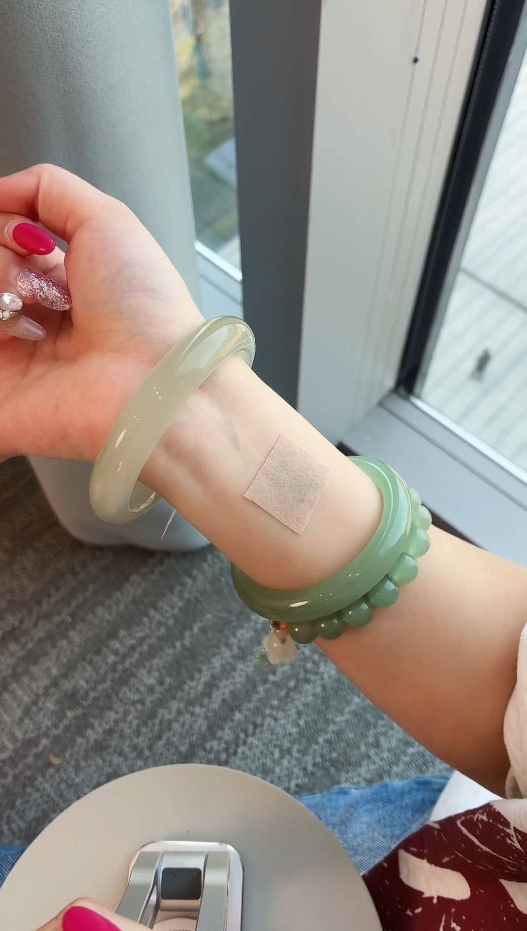 未镶嵌手镯石英质玉20.58