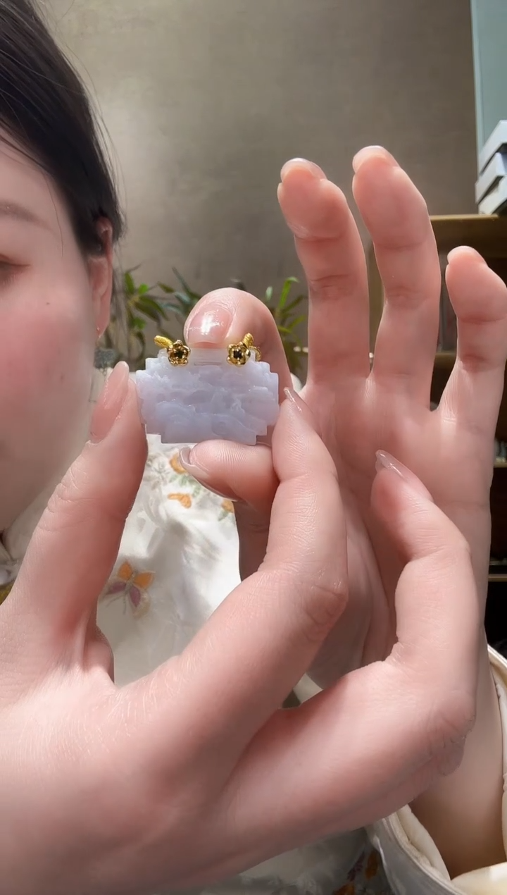 【闪购商品】翡翠颈饰未镶嵌吊坠