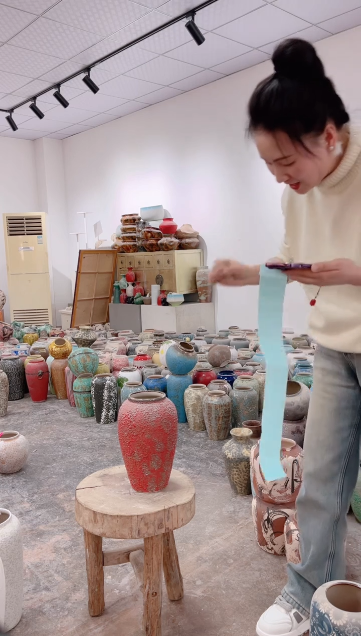 【闪购商品】瓶微瑕陶瓷花瓶 无花zd513