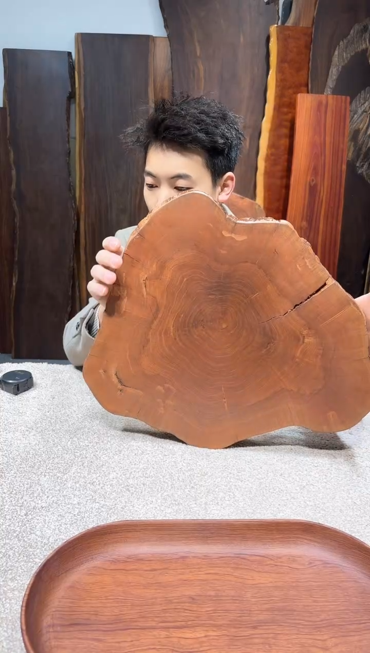 【闪购商品】荔枝木尺寸42*36*3.7编号366