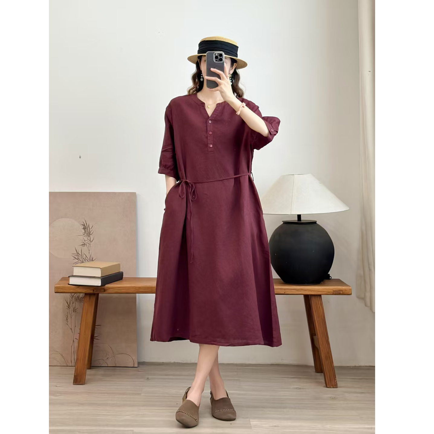 8维维服饰！001-200孤品单品好货亚麻汉麻上衣裤子半裙