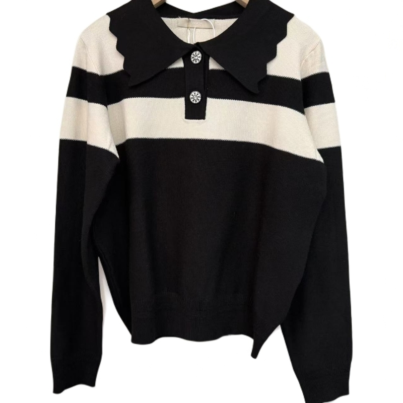 秋季新品小众宽松毛衣套头减龄舒适气质2025长袖欧货个性上衣独特