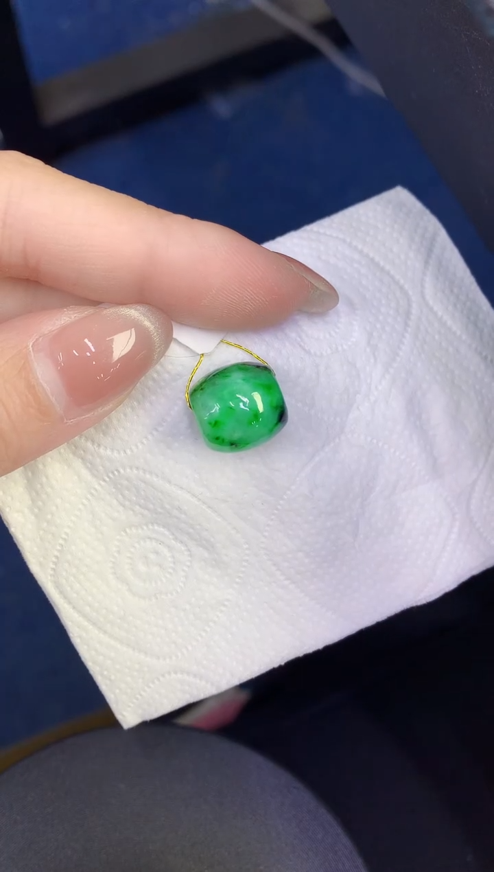 颈饰未镶嵌翡翠缅甸天然翡翠A货