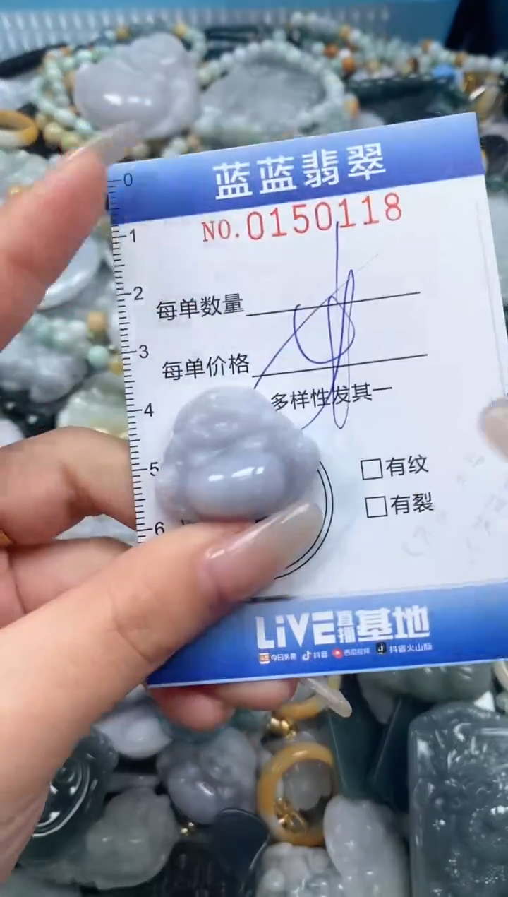 【闪购商品】翡翠颈饰未镶嵌闪购0150118多样性发其一