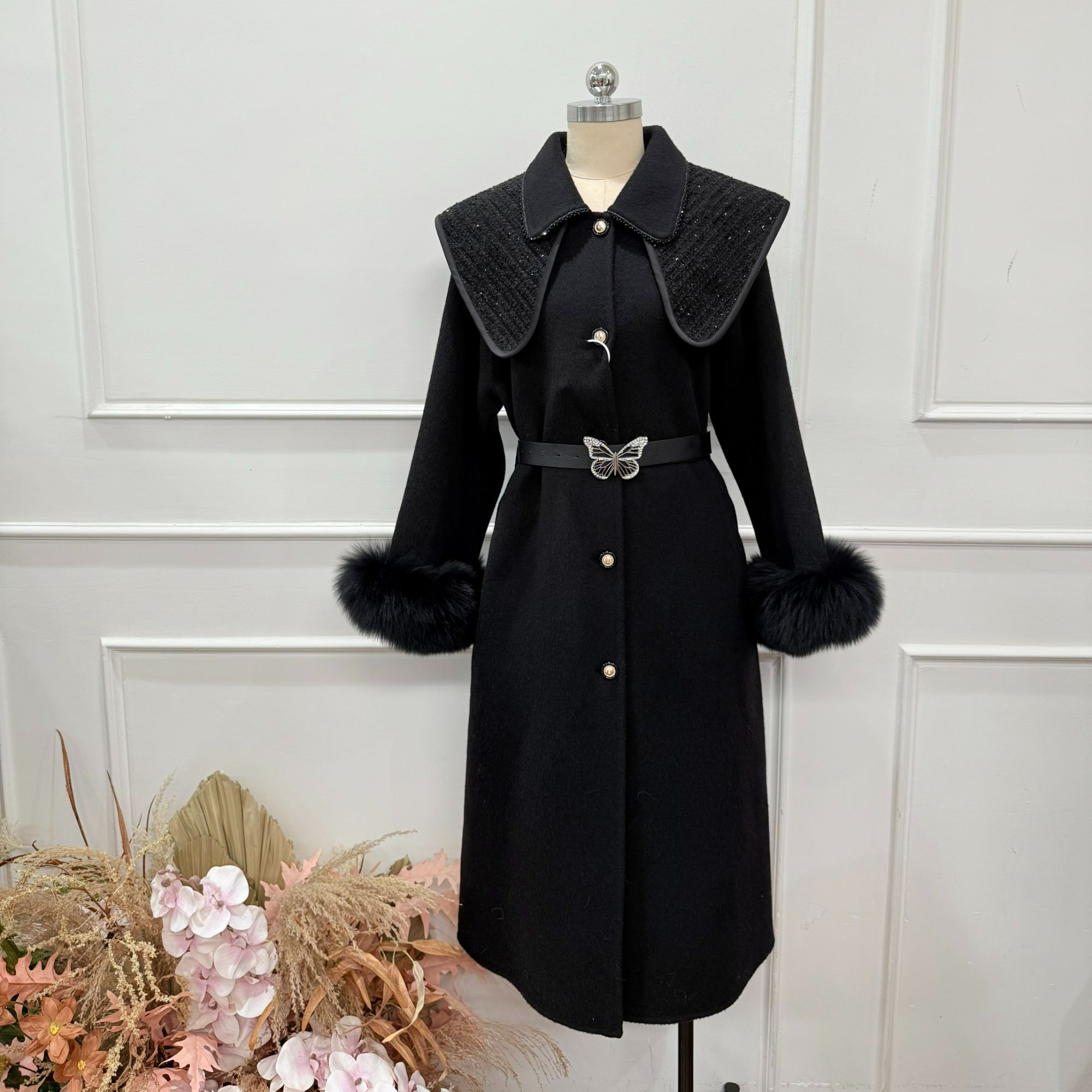 拉夏贝尔2025年冬季新款时尚简约保暖百搭宽松羽绒服 27339 JCK