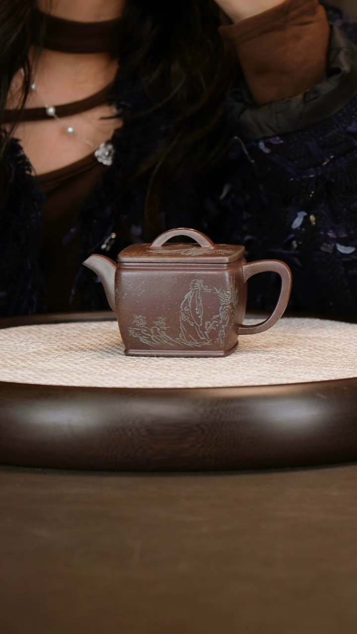 【赵克南】四方汉瓦 复兴窑烧 230cc+散之墨宝