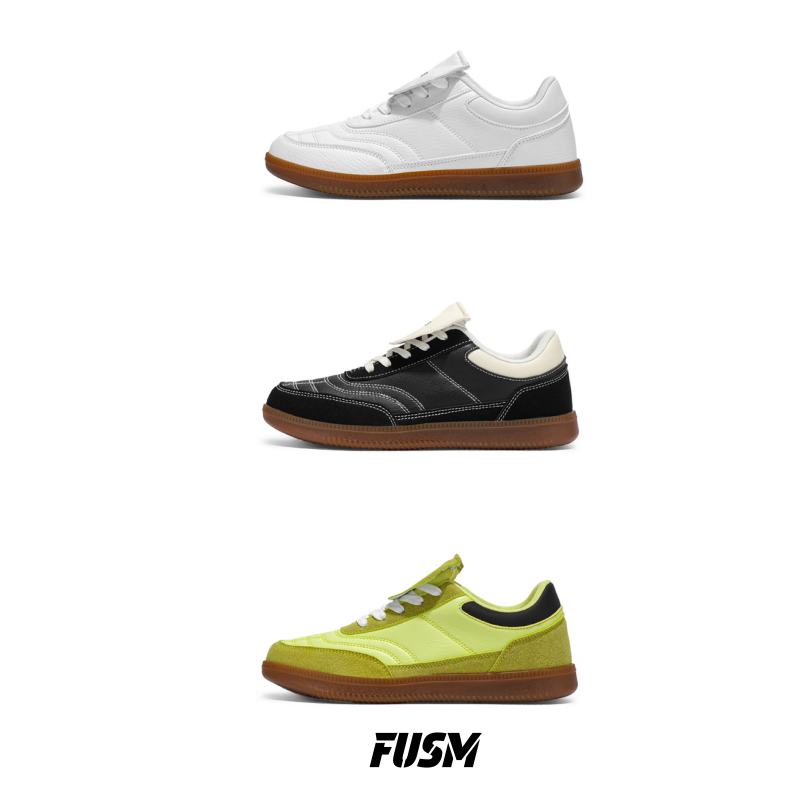 FSM*25FW“翻盖系列”秋冬休闲板鞋男日系简约通勤小众低帮鞋百搭