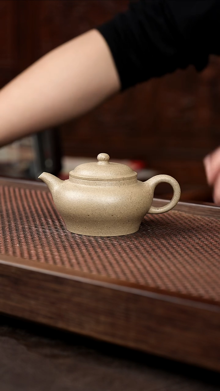 茶壶紫砂青降坡潘壶