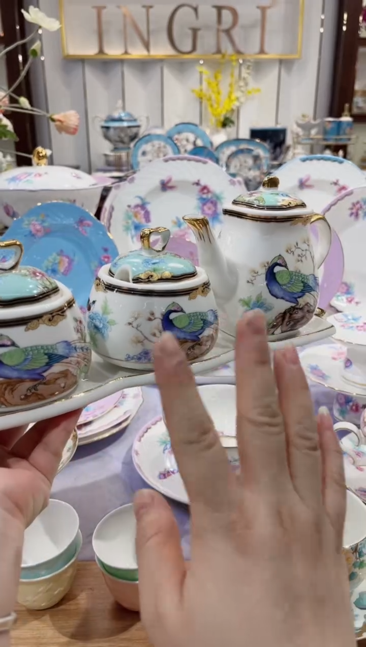 36%以上骨粉骨瓷套装 