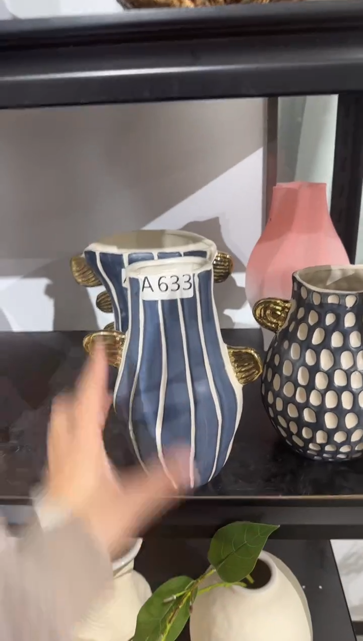 【闪购商品】陶瓷蓝条纹