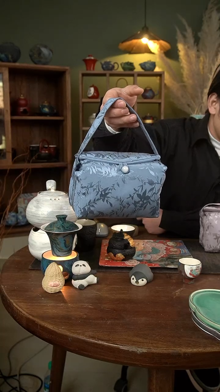 【闪购商品】其他蓝色大茶包小康茶器