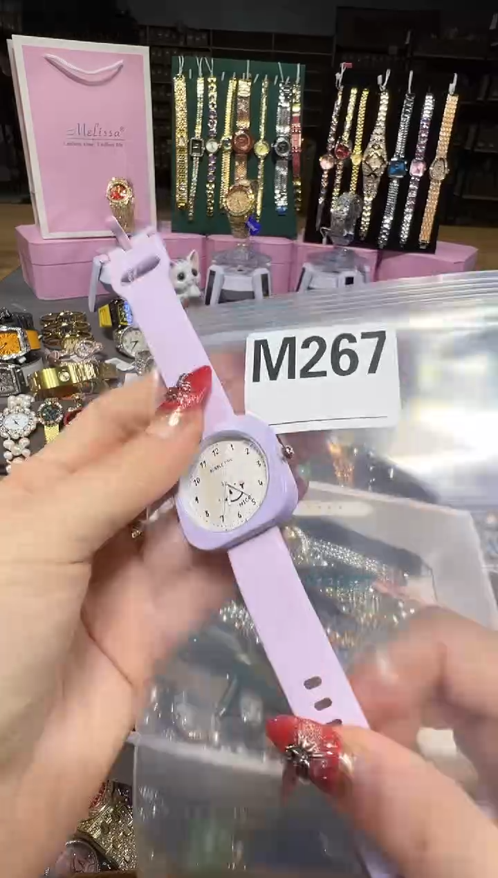 石英机芯不锈钢不锈钢直播定闪专用