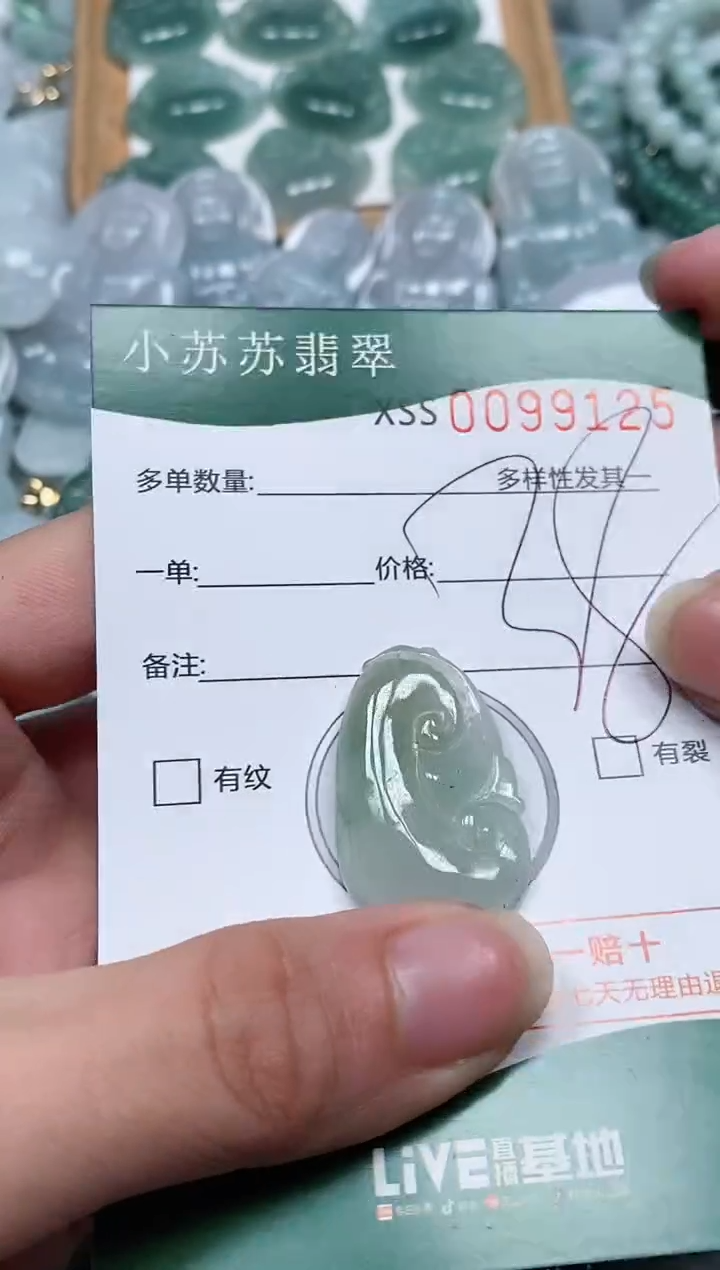 【闪购商品】翡翠颈饰未镶嵌闪购商品0099125