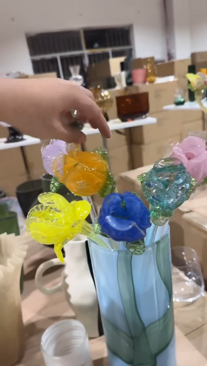 汤***紫万间家居美物花瓶117