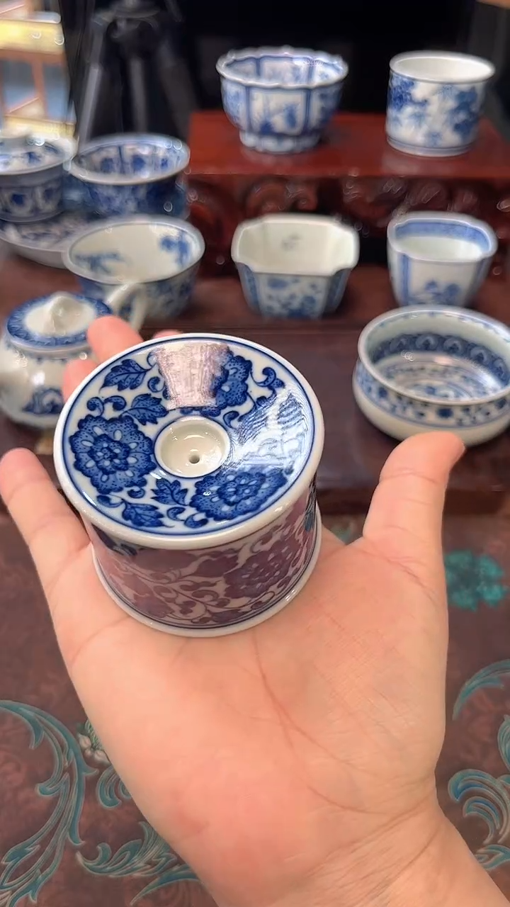 镹曰套手工手绘柴窑制作