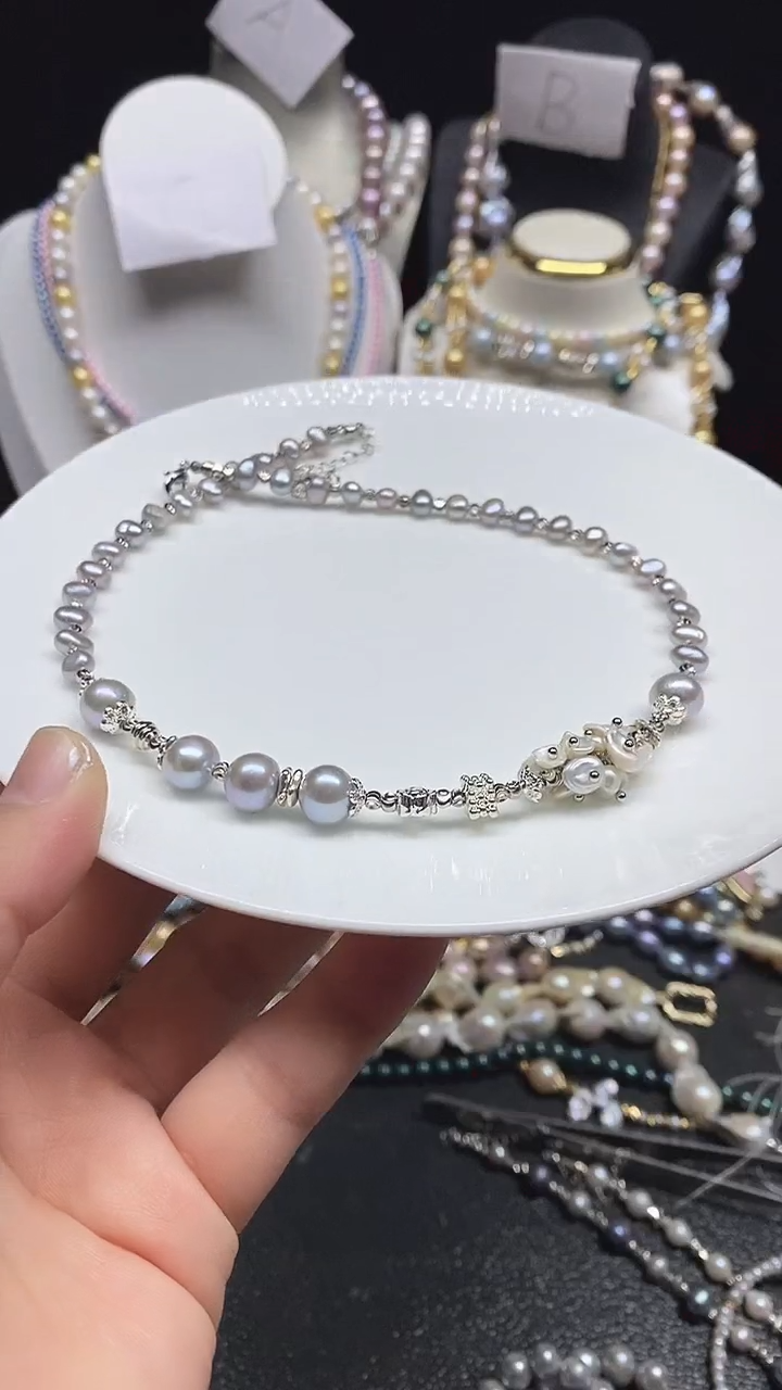 【闪购商品】淡水珍珠颈饰未镶嵌多人