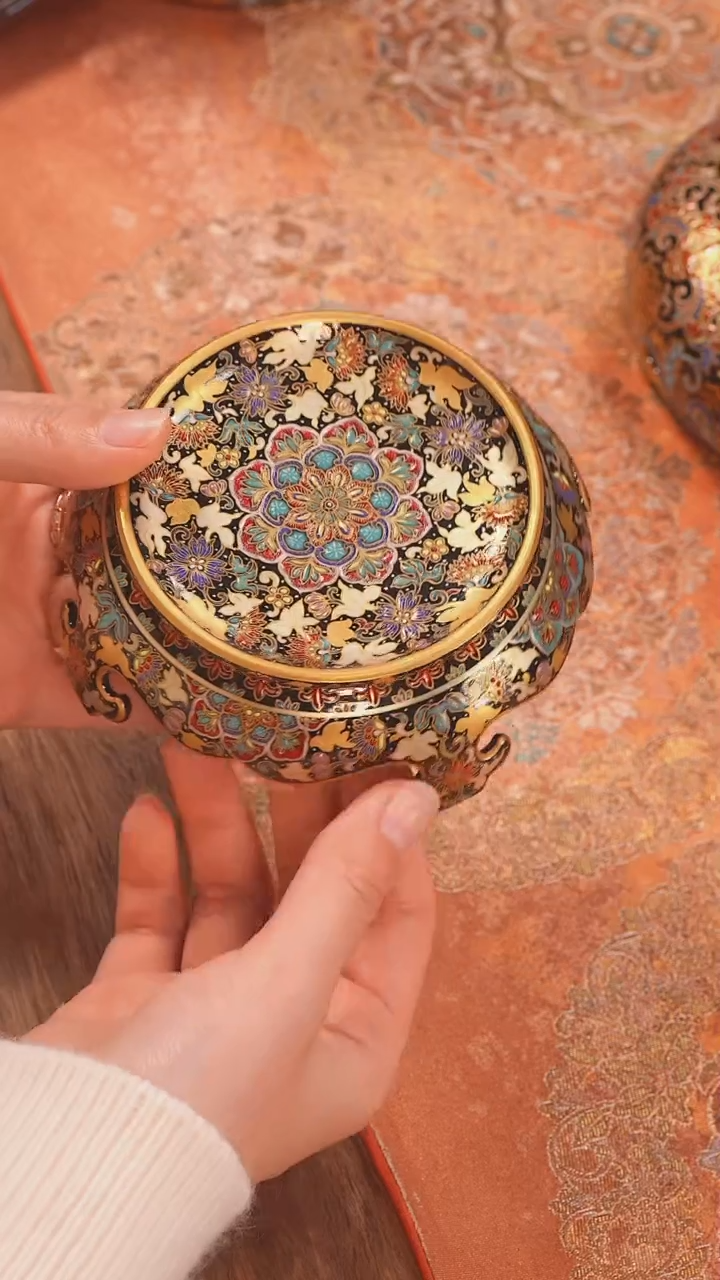 【闪购商品】杯溢珍堂 百花含英器座