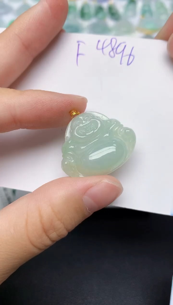 颈饰未镶嵌翡翠天然缅甸A货翡翠百元以上9元证书费自理