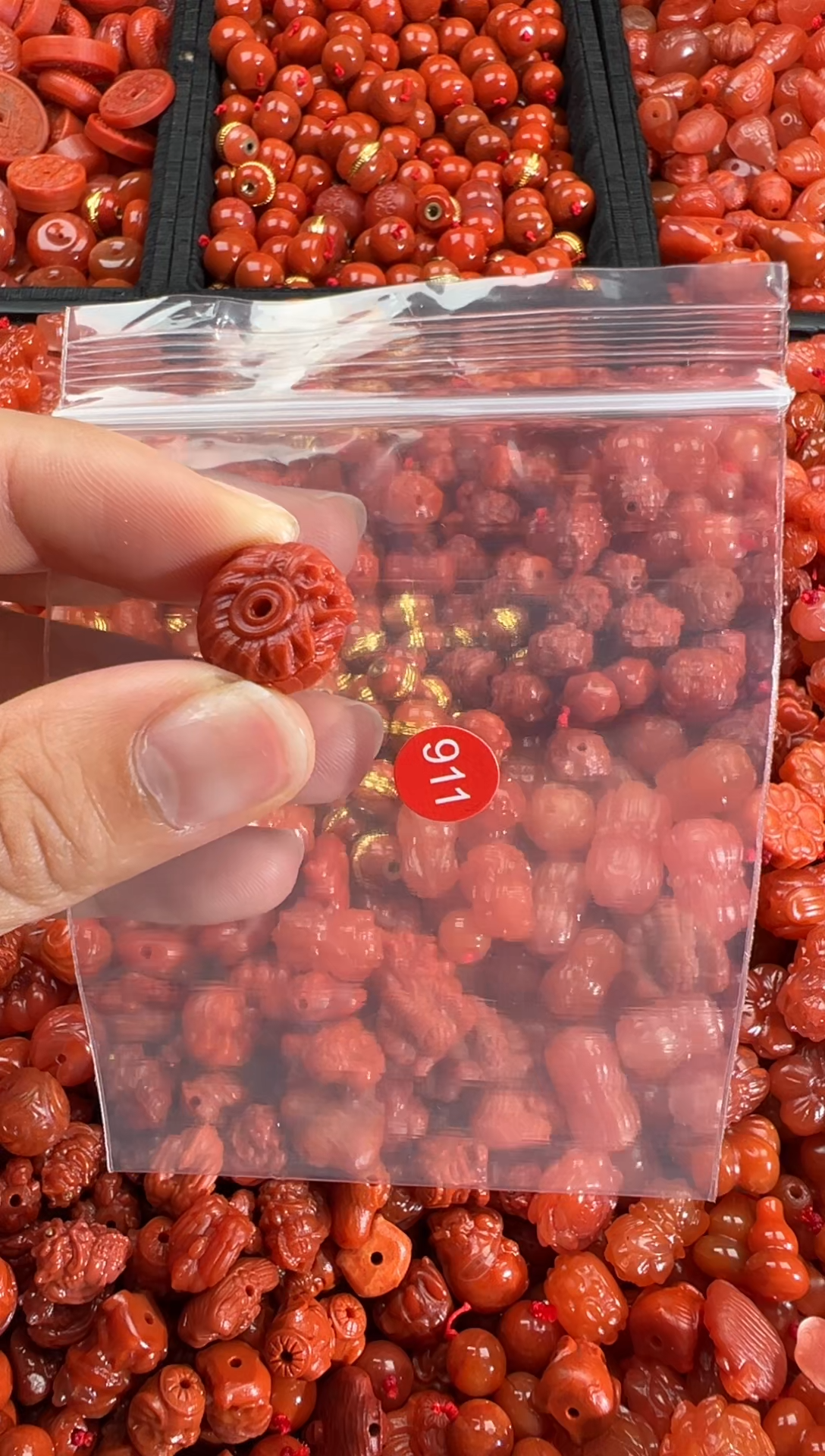 【闪购商品】南红玛瑙颈饰未镶嵌1