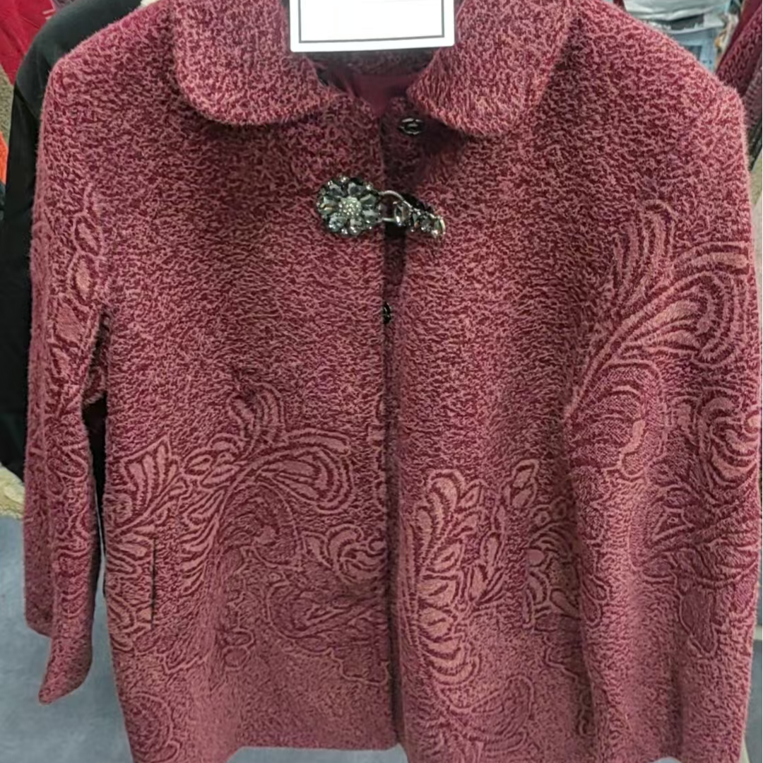 A181-中老年女装常规款宽松型短款