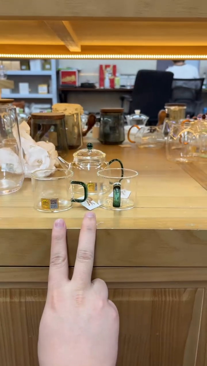 禾器言卿壶墨绿色+禾器清禾杯一个装*2