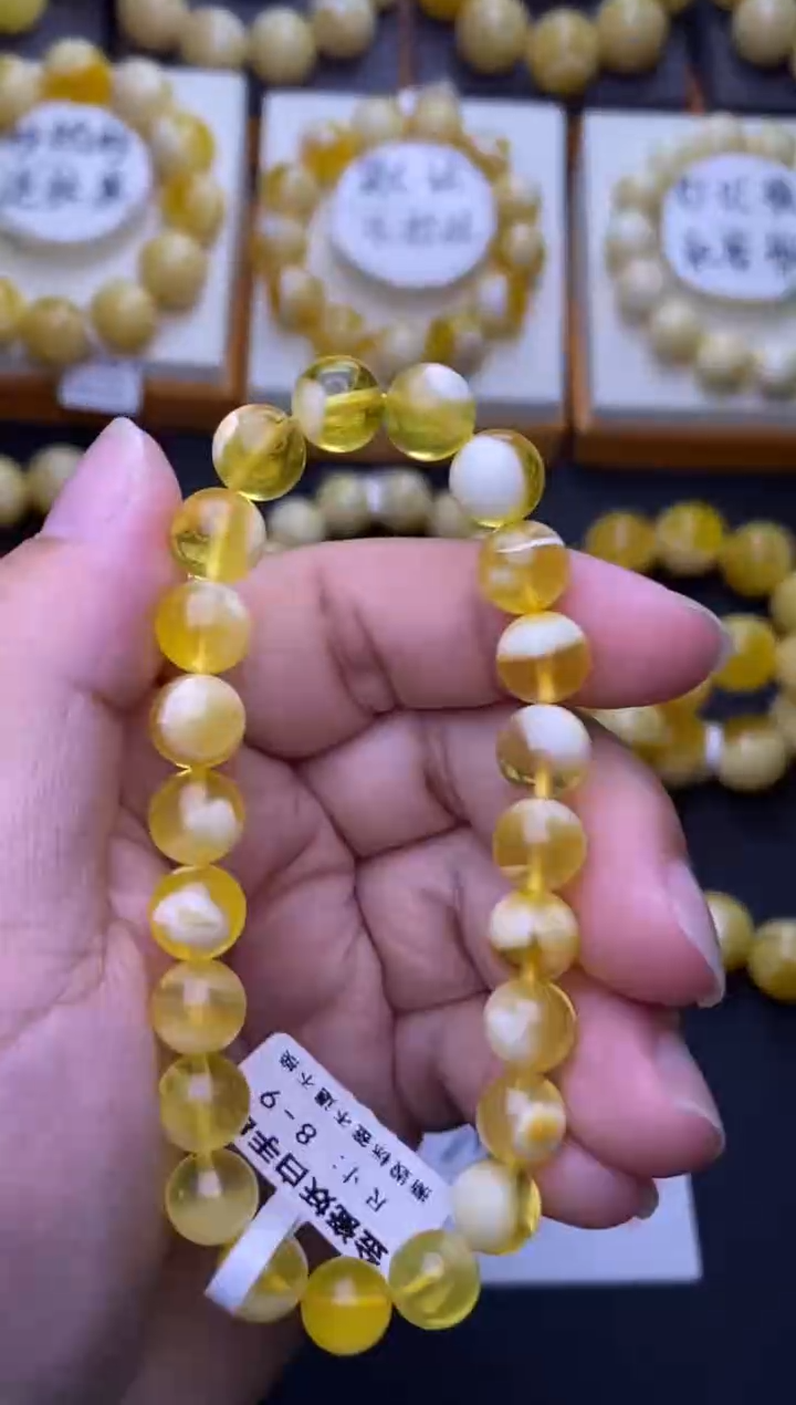 裸石琥珀未镶嵌大小姐珠宝严选101