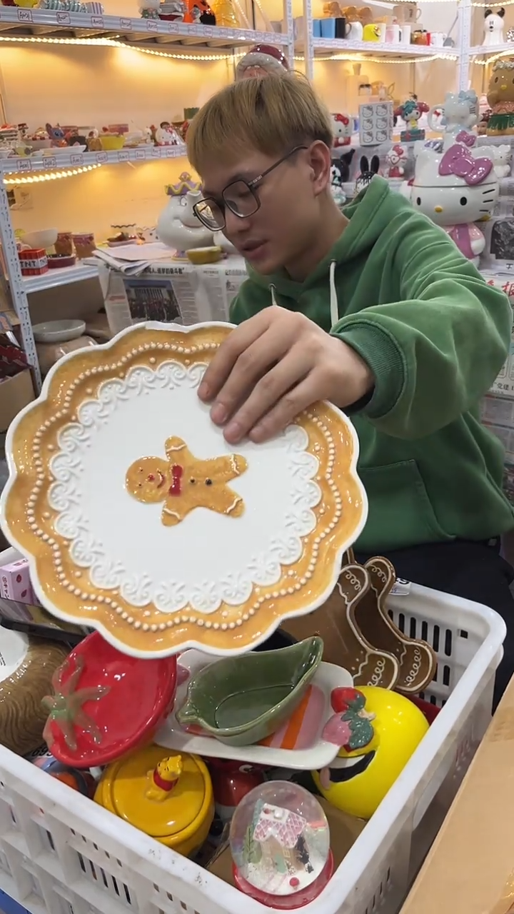 手工艺品琉璃满28包邮，微瑕陶瓷不退不换