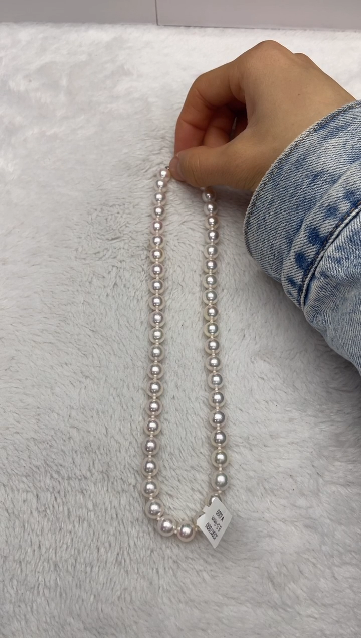 【闪购商品】海水珍珠颈饰未镶嵌AK8.5-9mm（多样性发一）