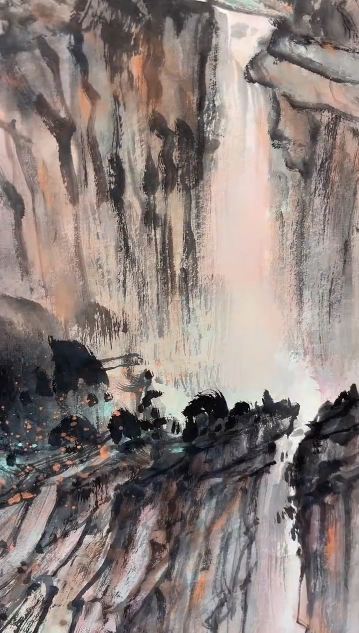 国画秦燕格国画手绘作品Y53