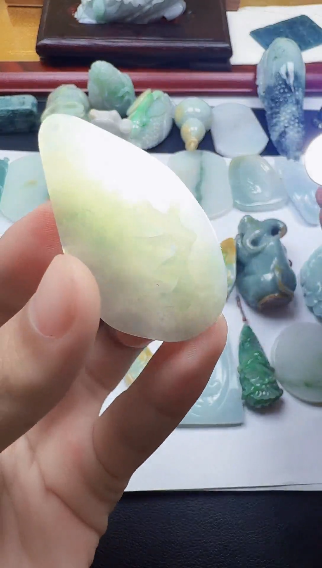 吊坠(不含链)未镶嵌翡翠1