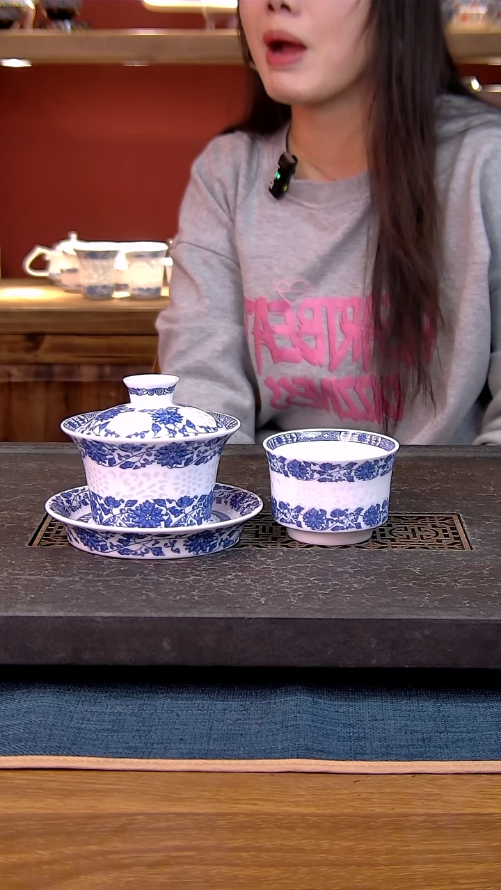 简装家用款2件套 白瓷陶瓷茶具