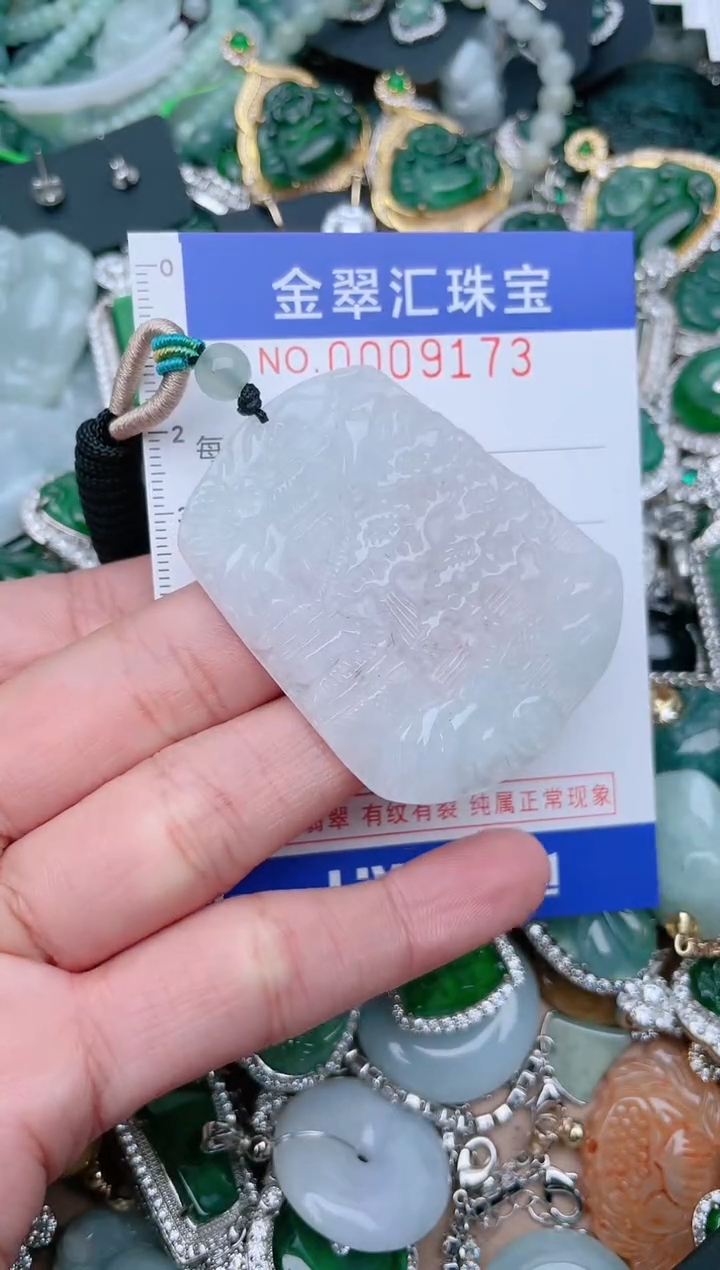 【闪购商品】翡翠颈饰未镶嵌9173....