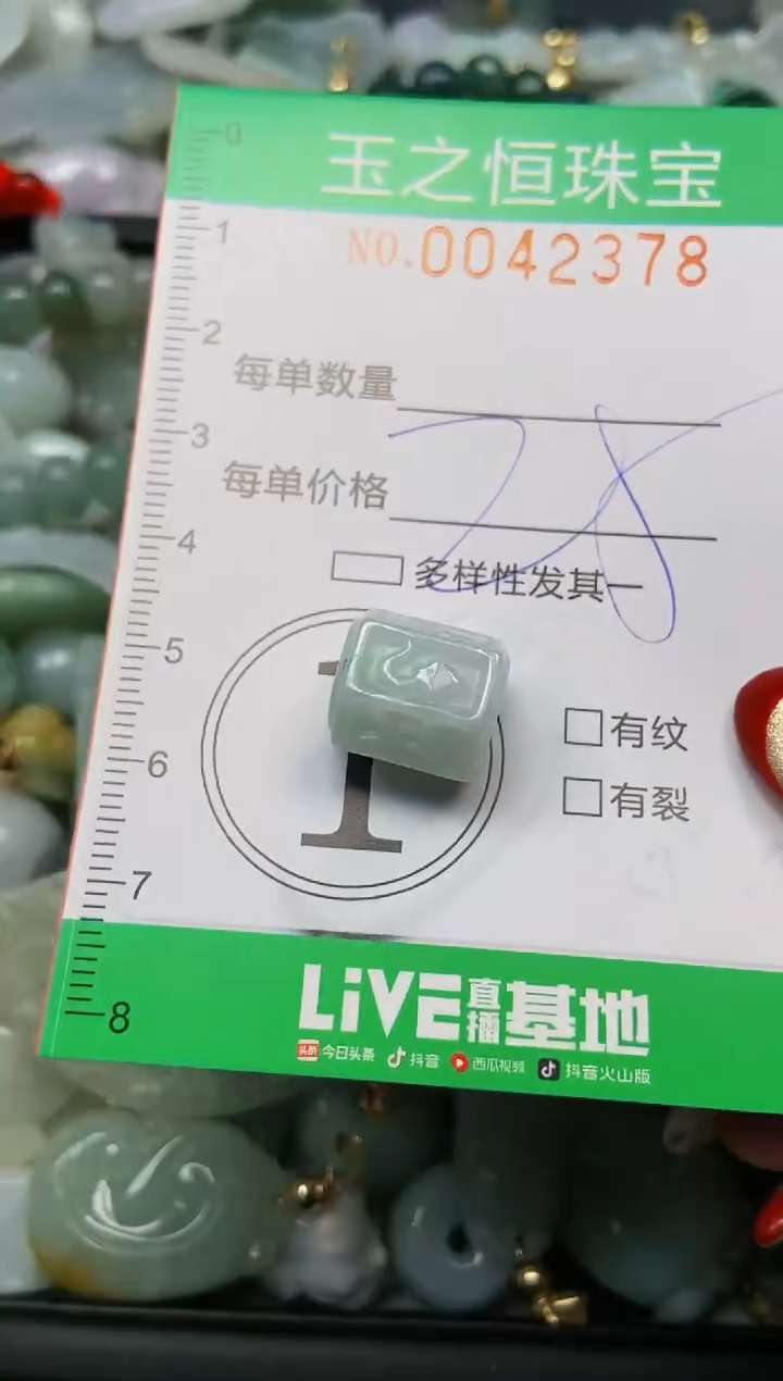 【闪购商品】翡翠颈饰未镶嵌闪购0042378