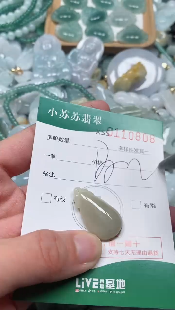 【闪购商品】翡翠颈饰未镶嵌闪购商品0110808