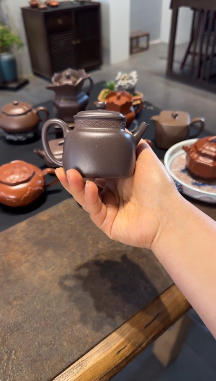 【闪购商品】紫砂茶壶四方言心