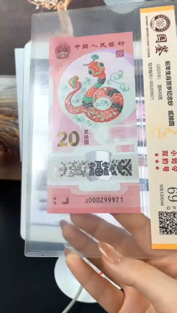 塑料蛇副司令69分J000299971无4双豹子号