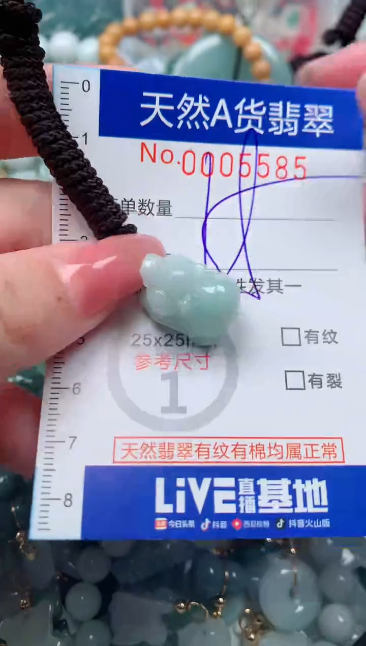 【闪购商品】翡翠颈饰未镶嵌00005585