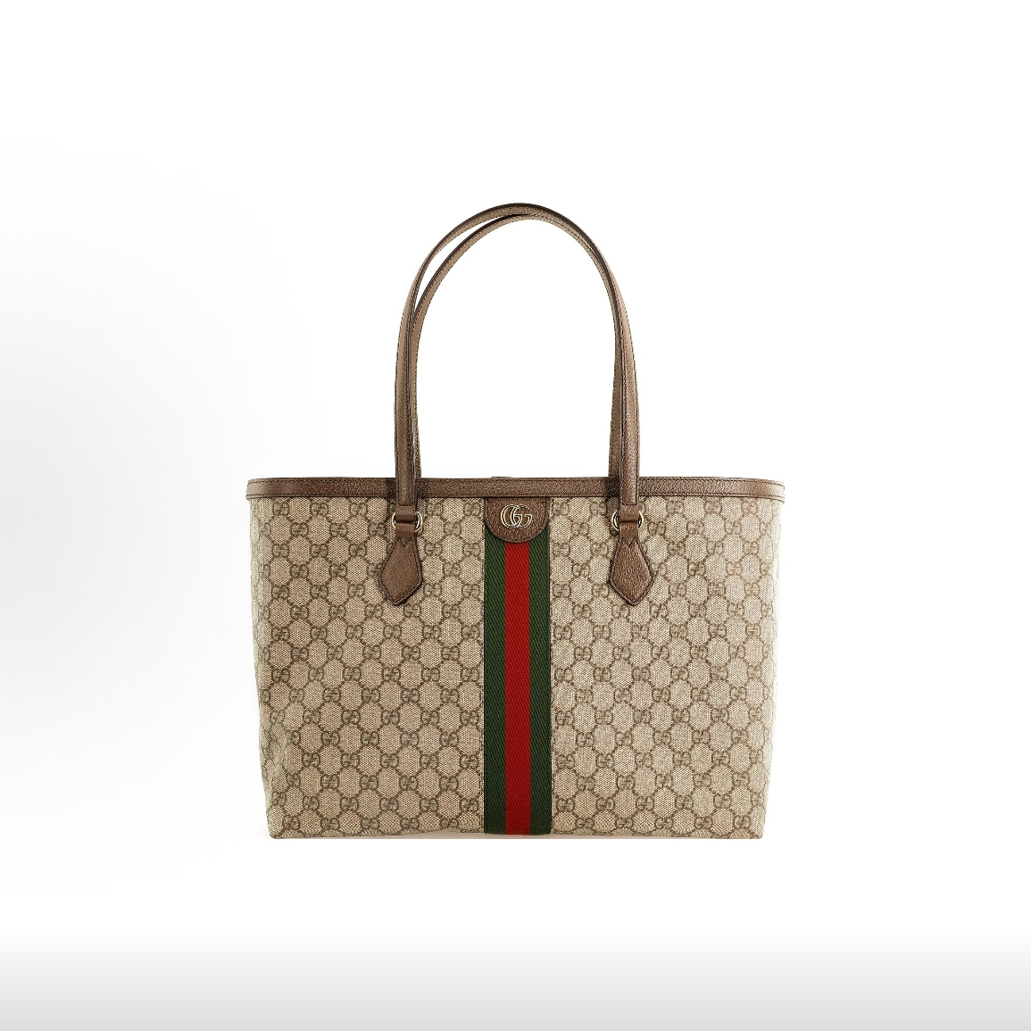 95新 GUCCI/古驰 老花 托特包 大号-G3344