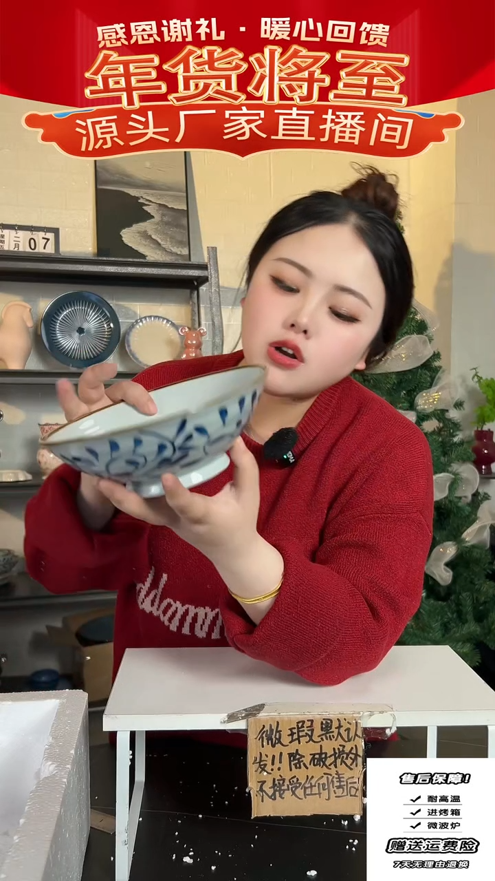 【闪购商品】瓷勾藤-面碗