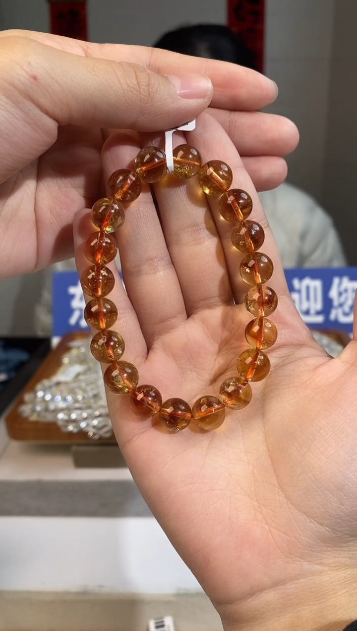 【闪购商品】水晶手链未镶嵌黄水晶