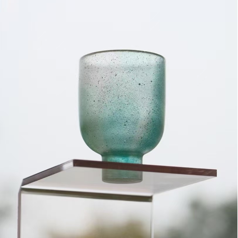 舆山堂琉璃-直口高足杯110ML